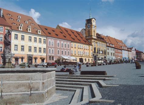 Stadt in Böhmen (Cheb) .